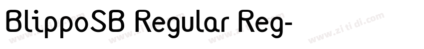 BlippoSB Regular Reg字体转换 BlippoSB Regular Reg字体转换